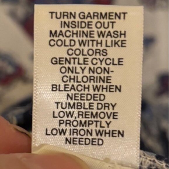 Allison Daley‎ Floral Print Button-Up Shirt XL 100% Cotton Multicolored Design - Picture 7 of 7